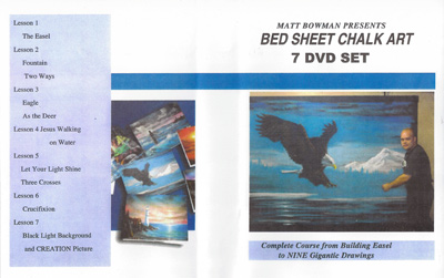 New Bedsheet Chalk Drawing Course DVD